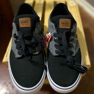NWT Black and Grey Vans
